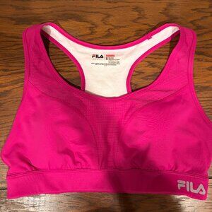 Fila Sport Running Bra Neon Pink - Sports bra